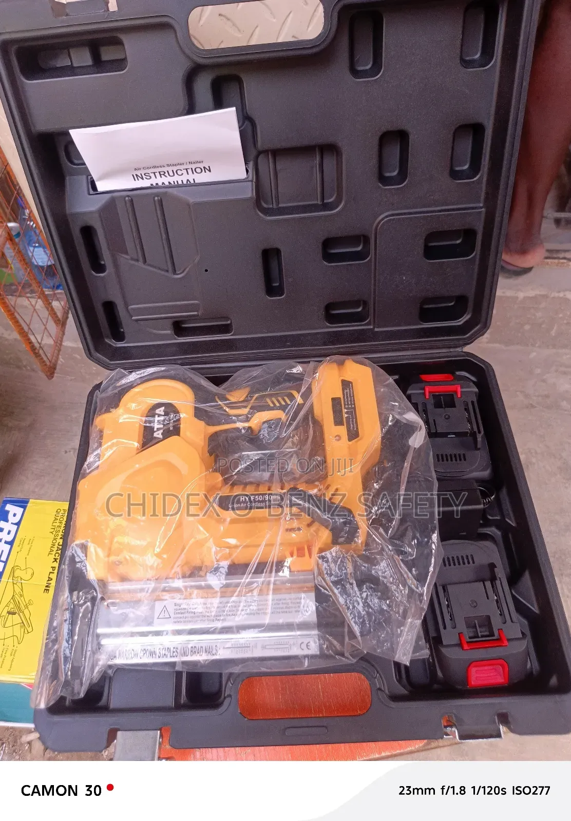 Cordless Stapler/Nail Machine F50