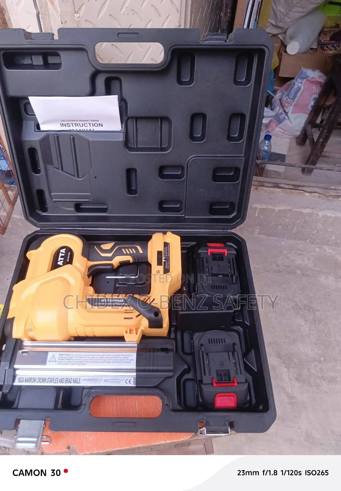 Cordless Stapler/Nail Machine F50