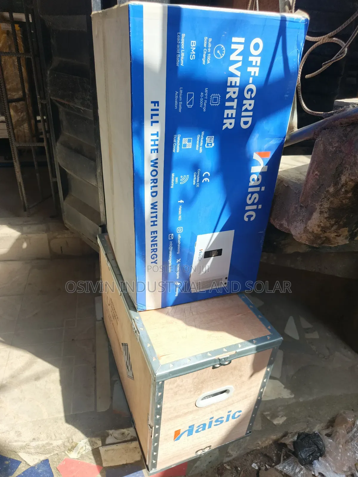 8kwh Battery 4.2kva Inverter All in One 6pcs of 550w Solar Panels