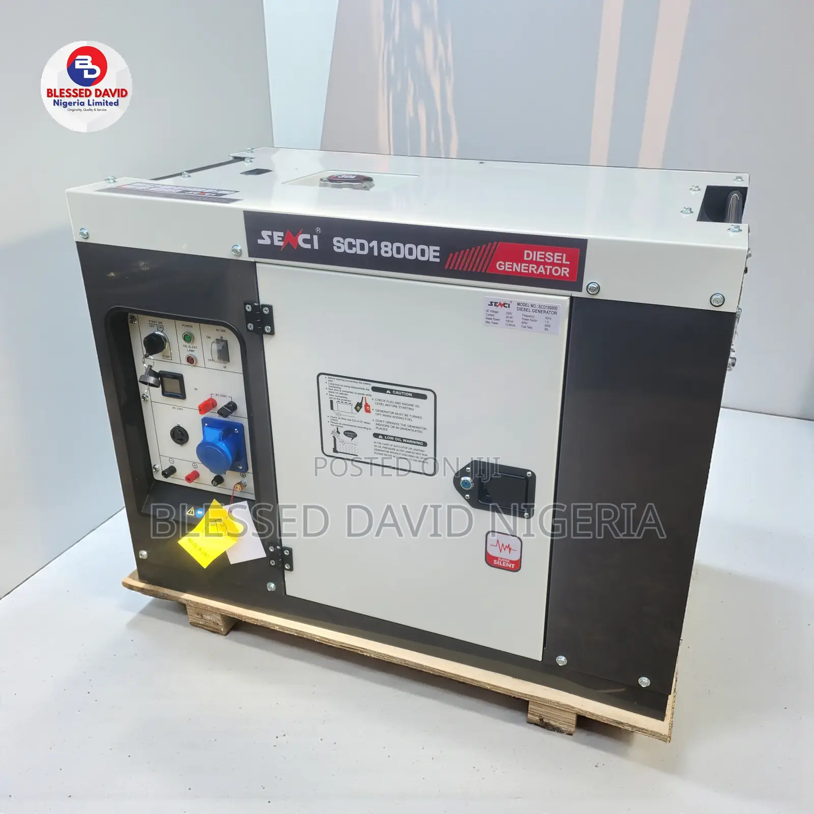 10kva / 10.6kva Senci Scd18000e Diesel Generator 100% Copper