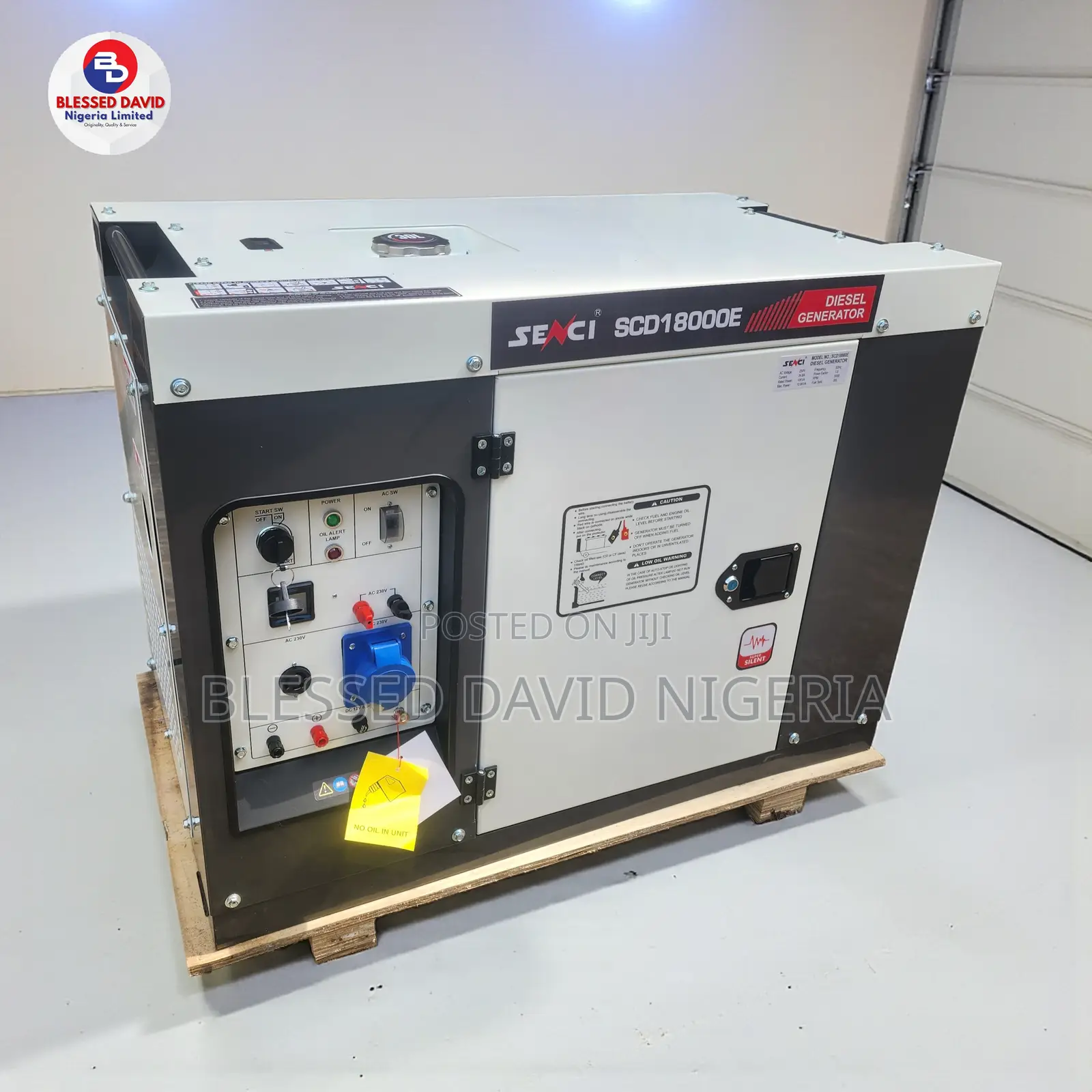 10kva / 10.6kva Senci Scd18000e Diesel Generator 100% Copper