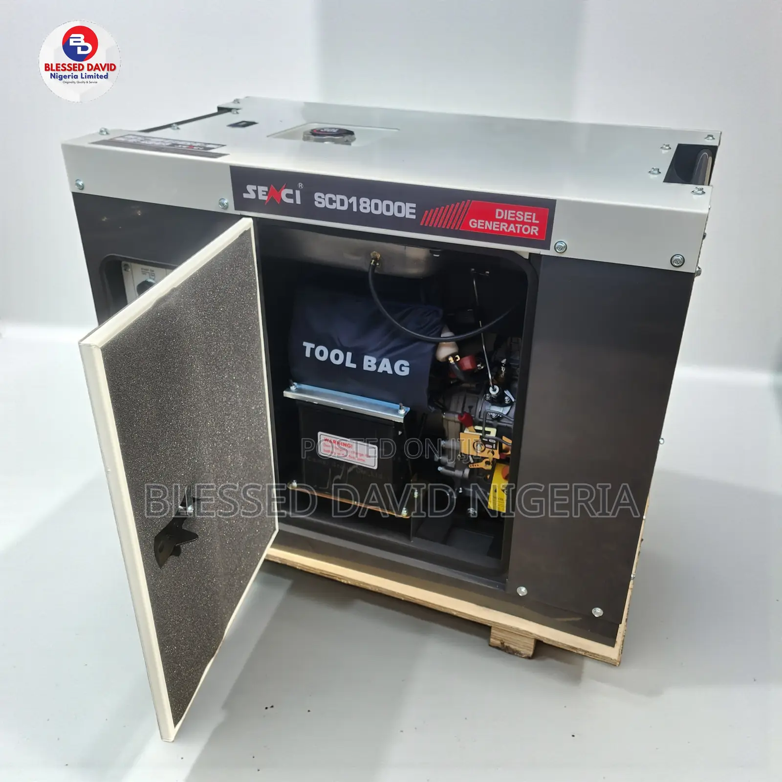 10kva / 10.6kva Senci Scd18000e Diesel Generator 100% Copper