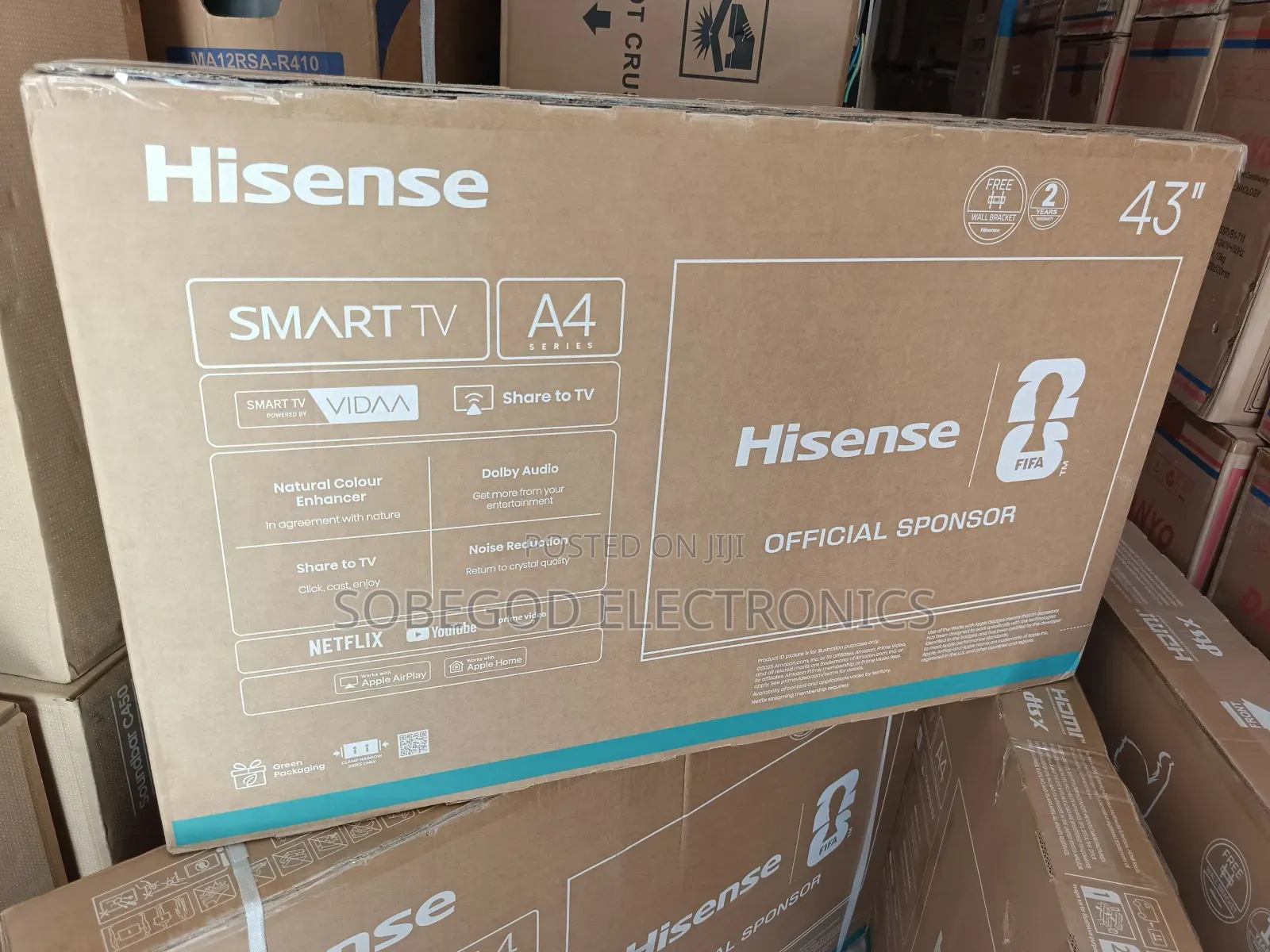 Original Hisense 43 Inches Led Full Hd Tv