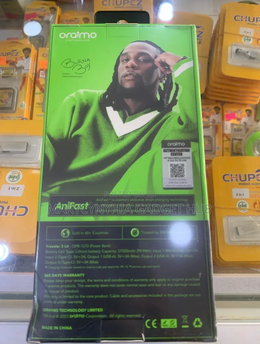 Oraimo 27000mah Power Bank