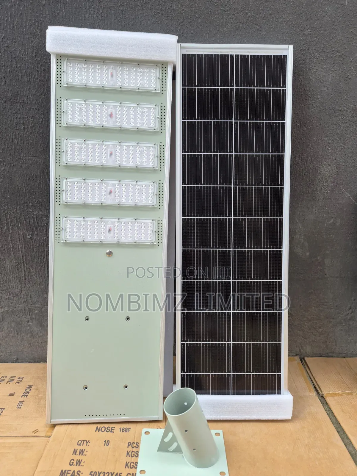 High Quality 5-Eyes 100w Industrial Solar Street Light
For Projects