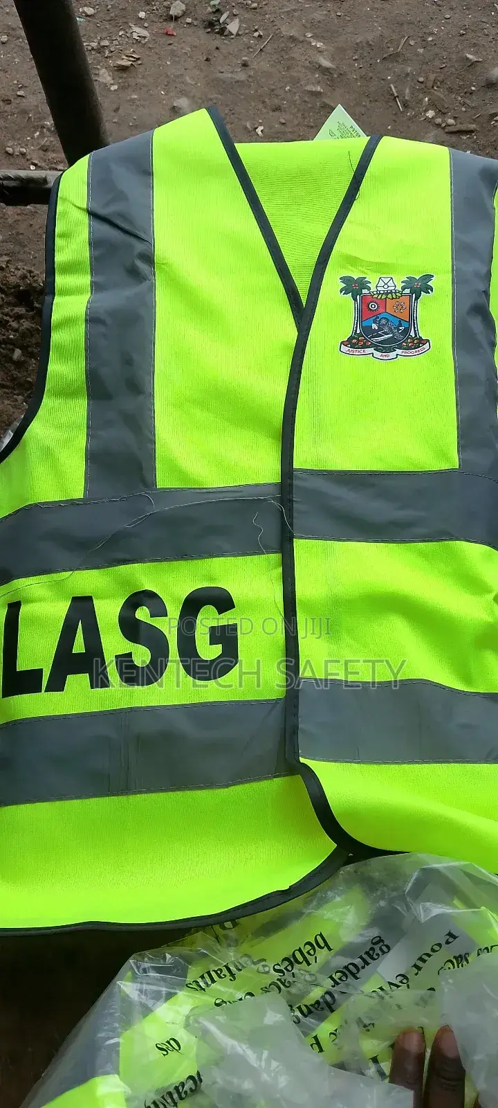 Safety Vest Jacket And Branding