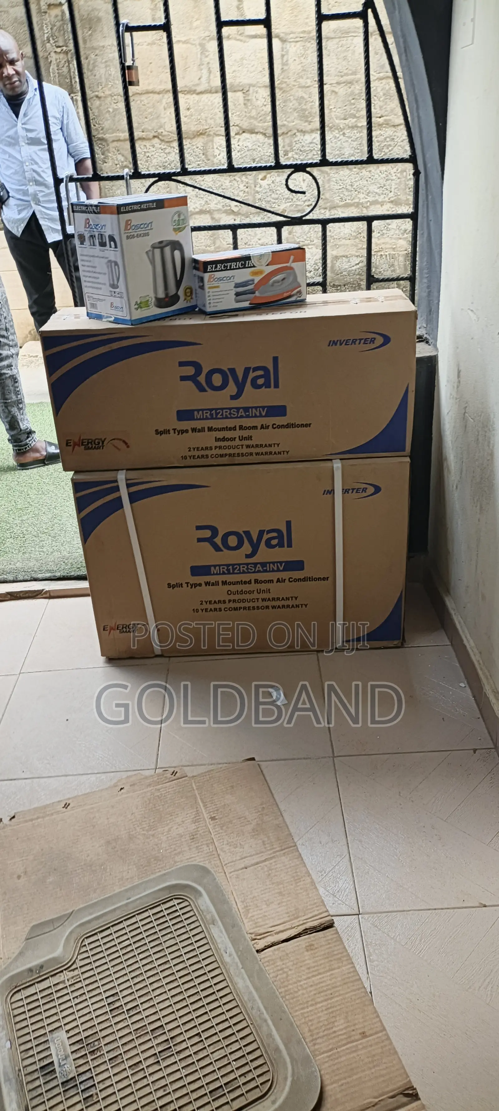 Royal 1.5hp Low Noise Inverter Ac + Install Kit