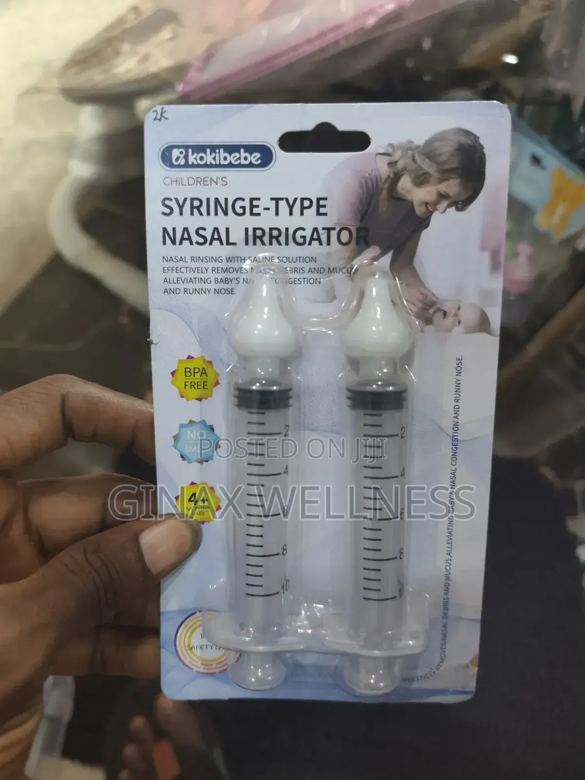 Syringe-Type Nasal Irrigator for 4+ Months Babies (10ml)