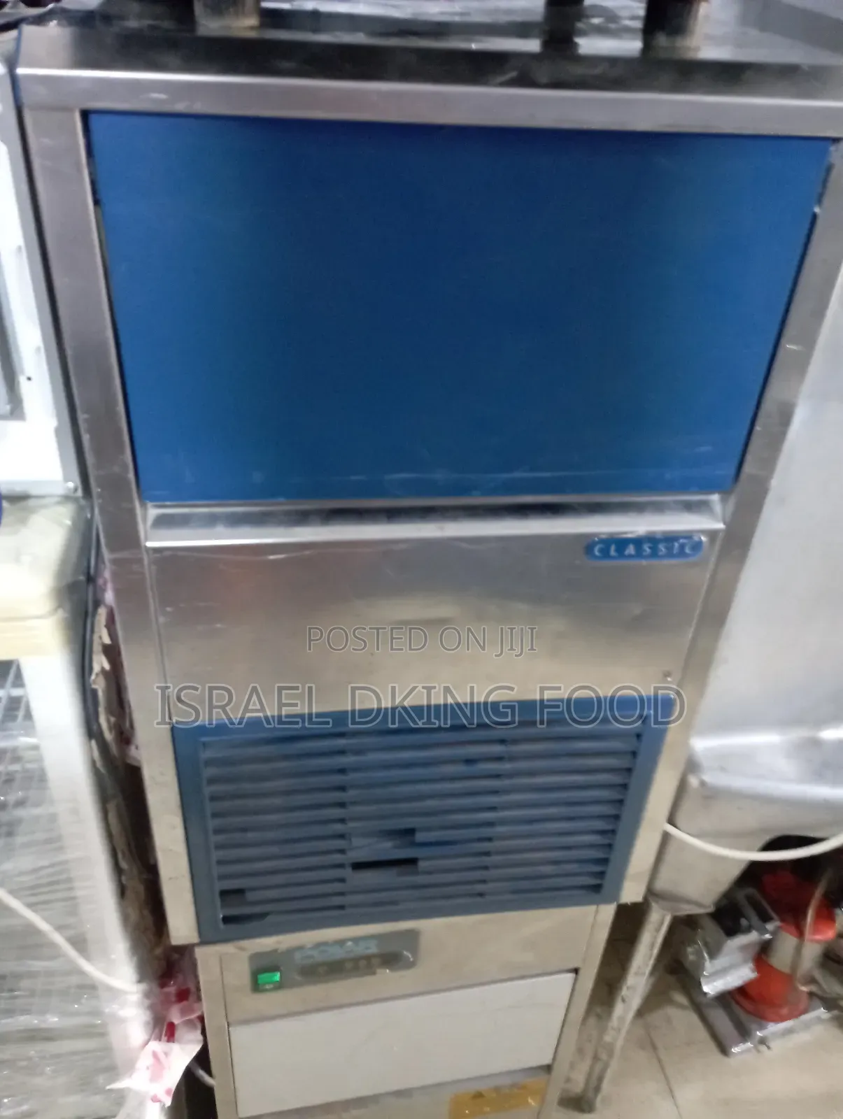 24 Cubes Industrial Quality Stainless Fairly Used Ice Cube Machine