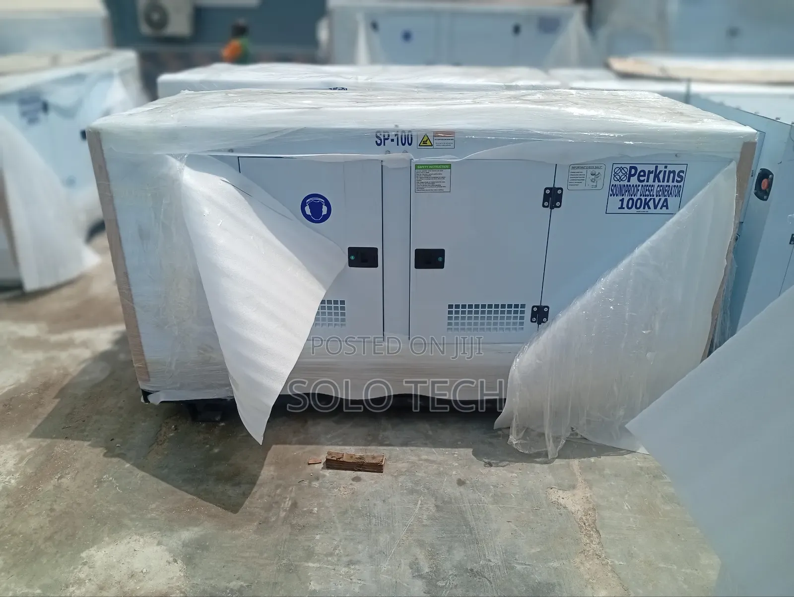 Brand New 100kva Perkins Soundproof Diesel Generator 100% Copper Coil