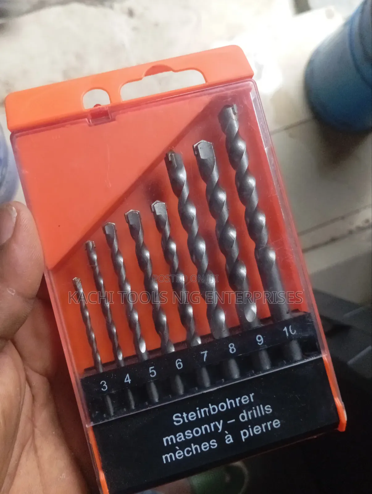 Concrete Bit Set