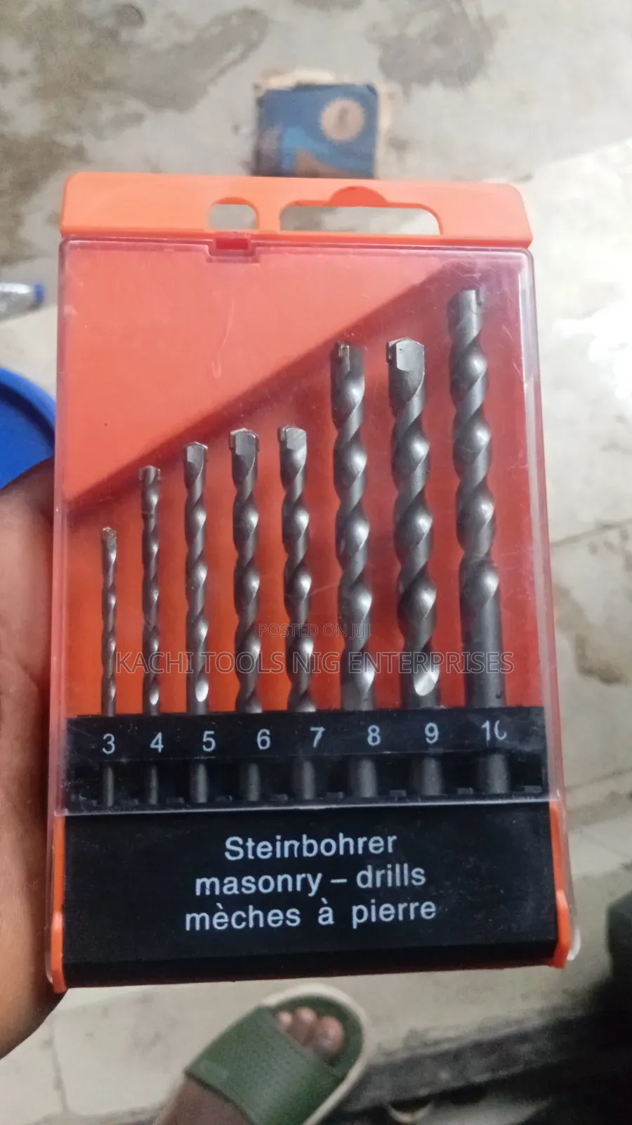 Concrete Bit Set