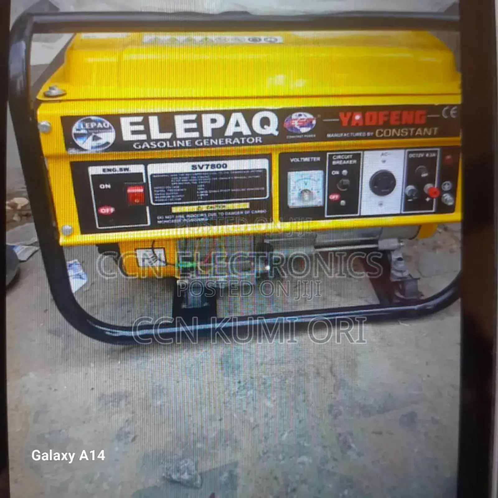 Elepeq Sv7800 Generator. 2.5kva