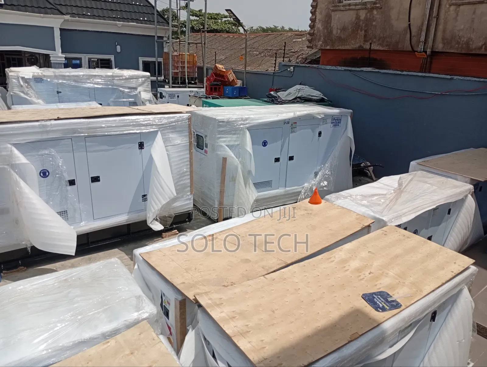 Brand New 200 Kva Perkins Soundproof Diesel Generator100% Copper Coil