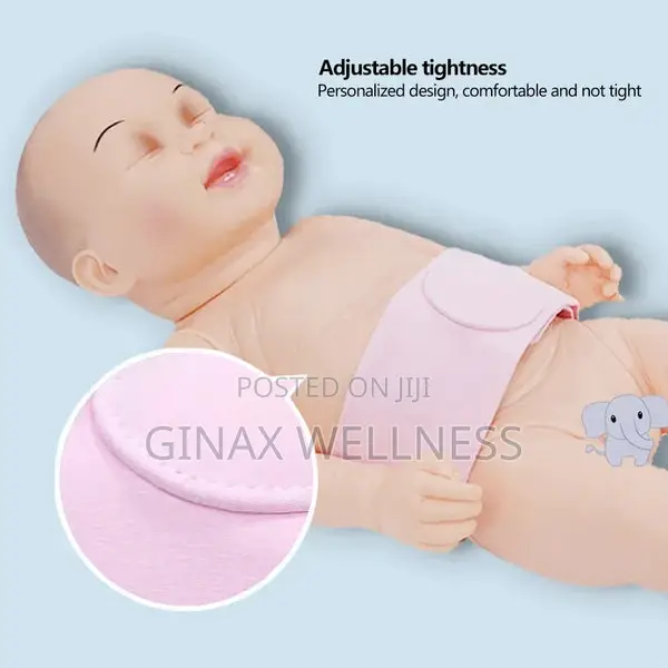 Infantile Umbilical Hernia Belt (0-1 Year, 2 Pieces, 6cm×45cm)