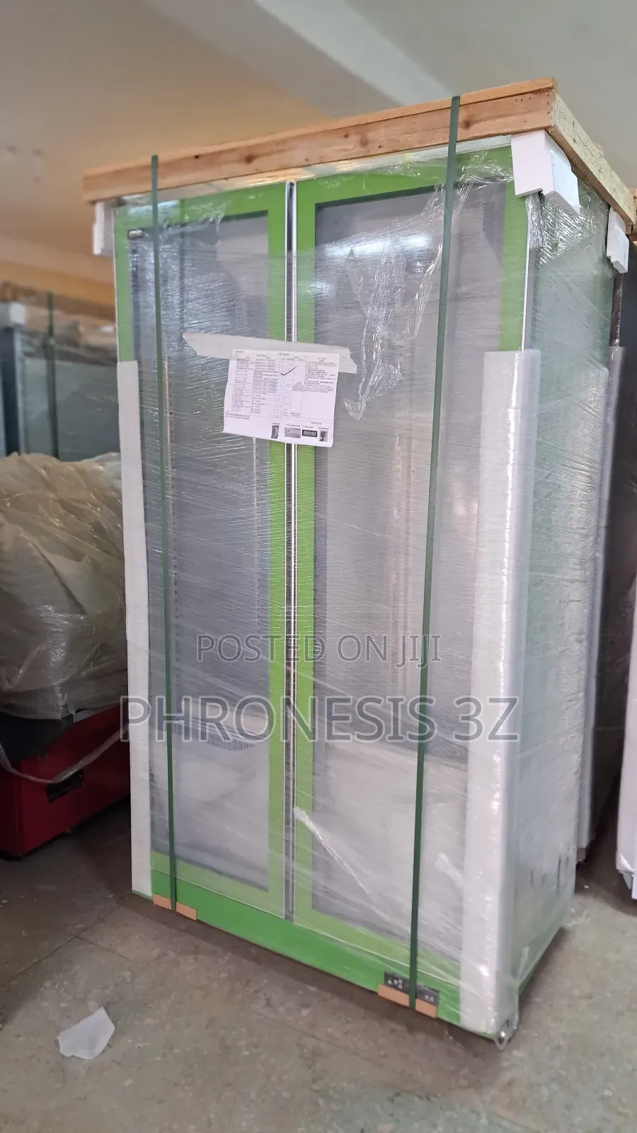 Double Door Inverter Chiller/Showcase Fridge - Green