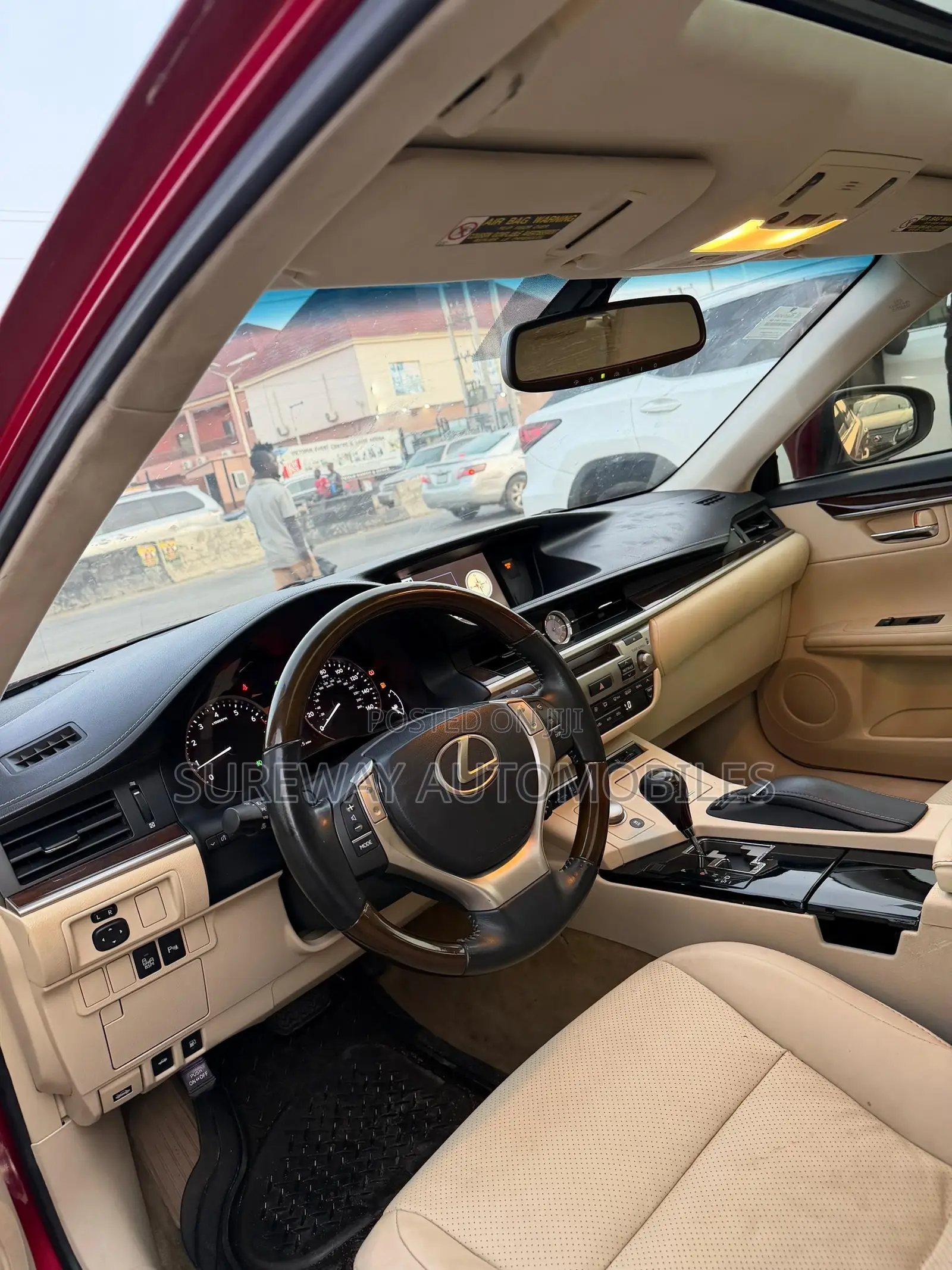 Lexus ES 350 FWD 2014 Red