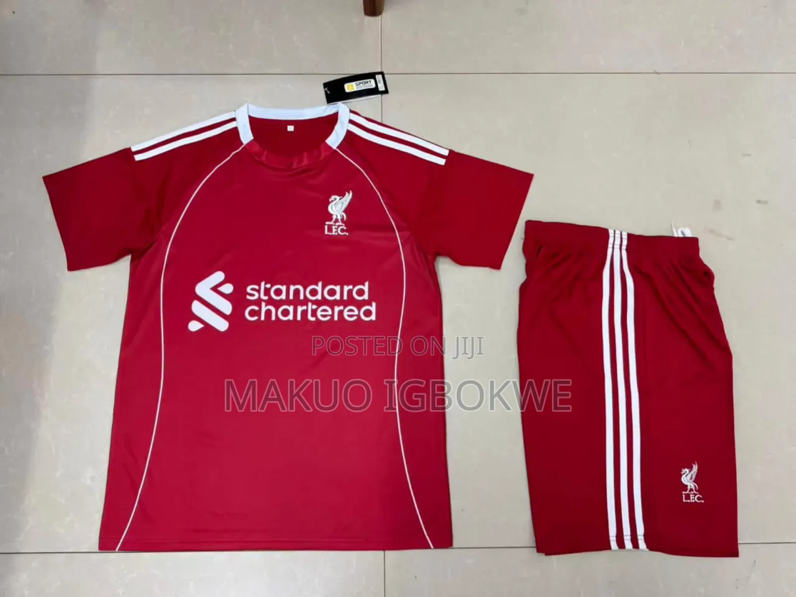 Original Manchester City and Liverpool Jerseys