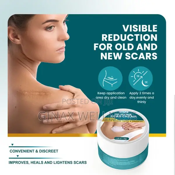 Silicone Scar Cream for Old and New Scars