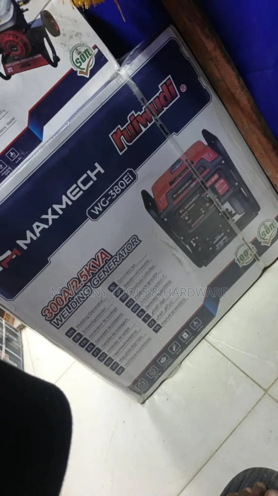 Maxmech Wgc-380ei 300a / 2.5kva Welding Generator