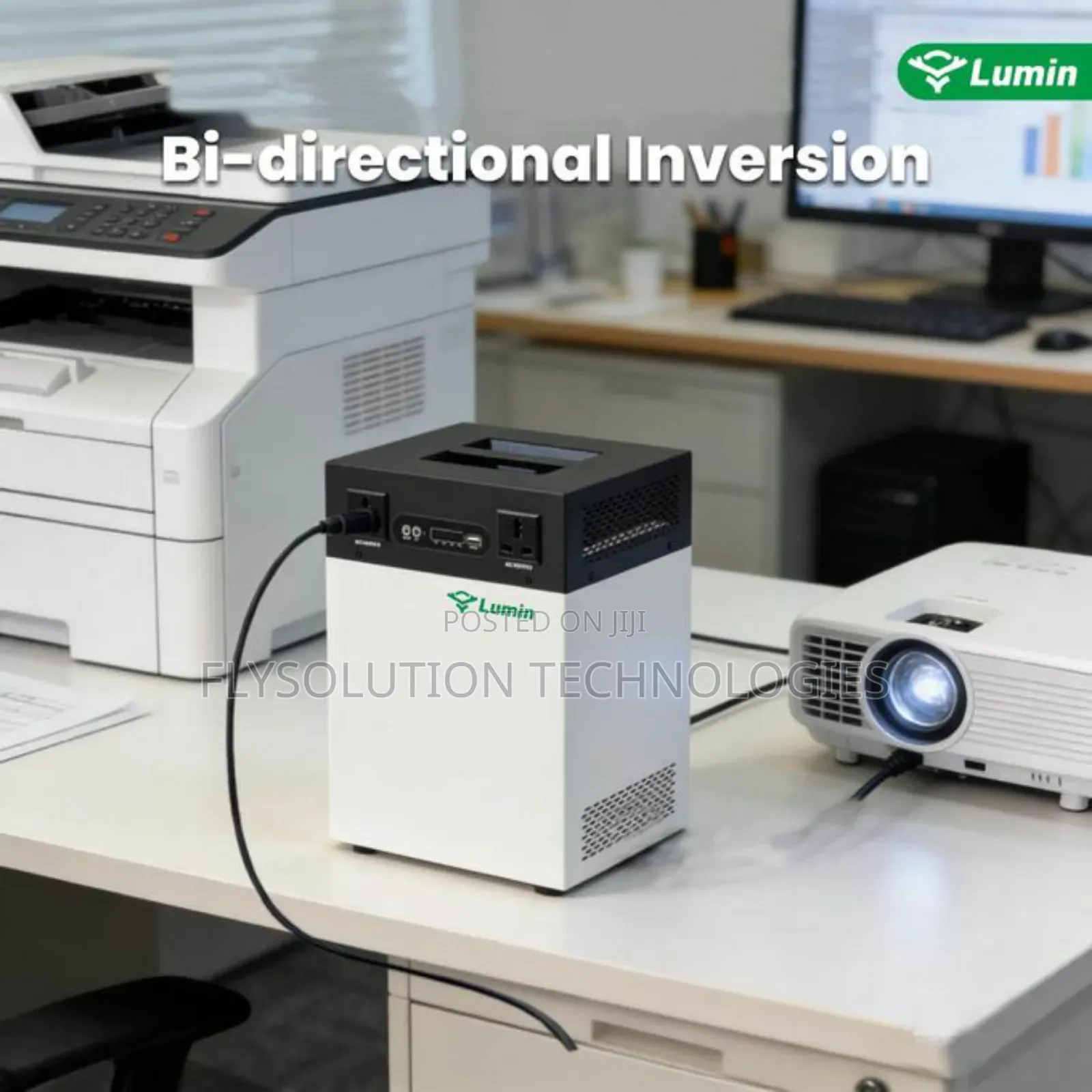 Lumin Hot2000 1000w/2000wh Portable Power Station Solar Generator