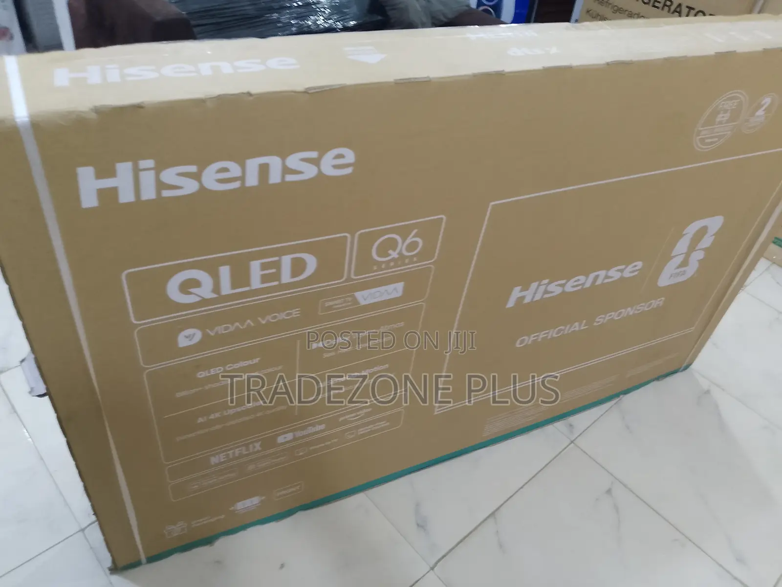 Brand New Hisense 75” Smart Tv – Cinema at Home