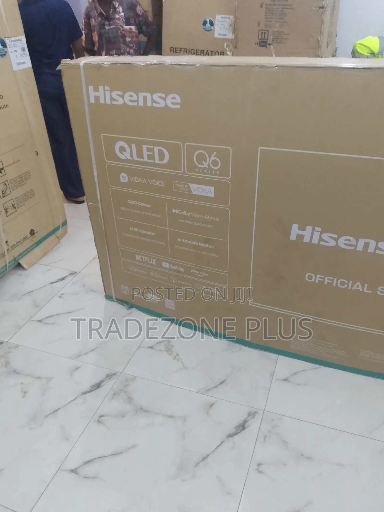 Hisense 75” Android Smart Tv – Super Clear Loud Audio