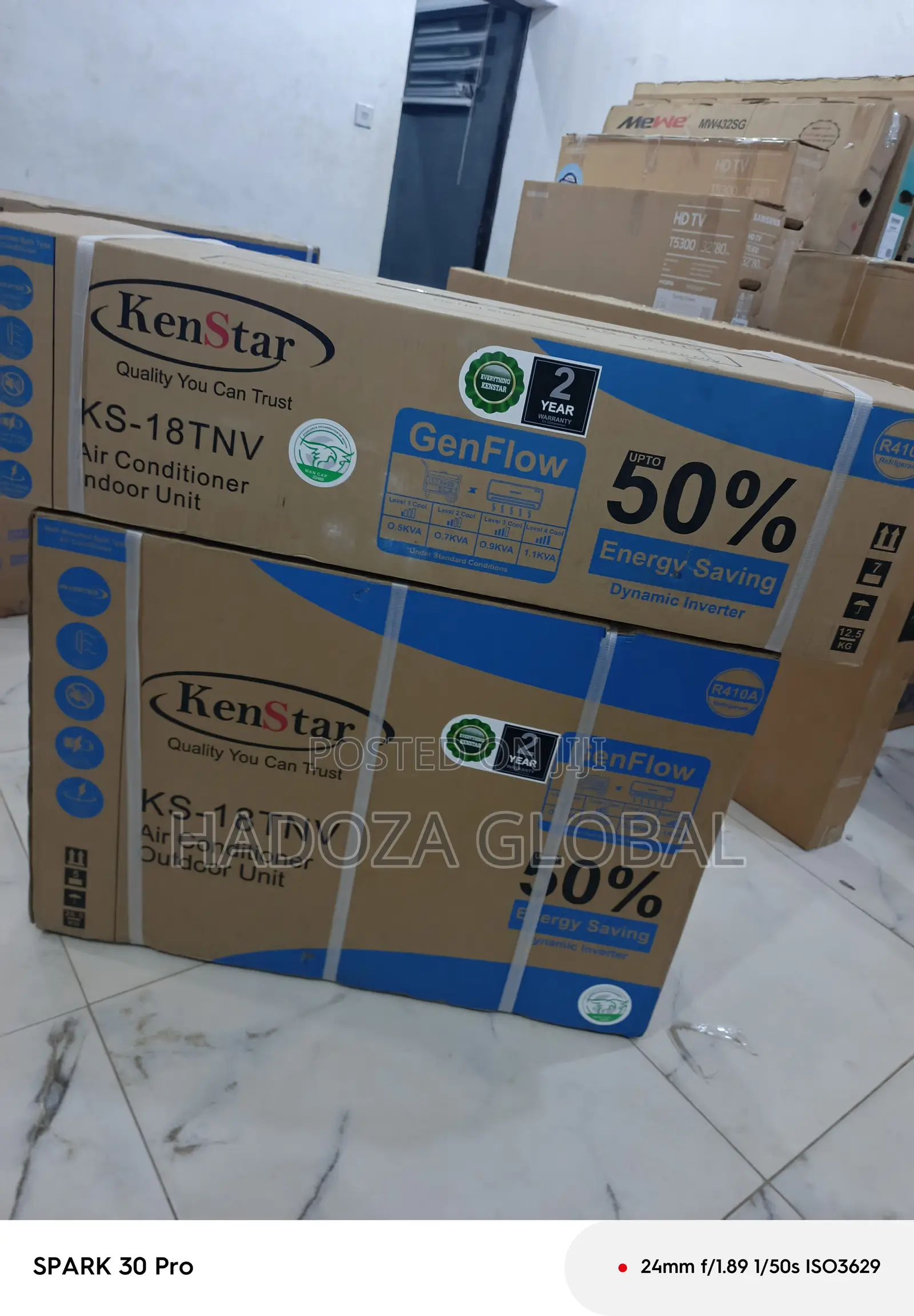 Brand New Kenstar 2hp Ac Unit Ks-18tnv