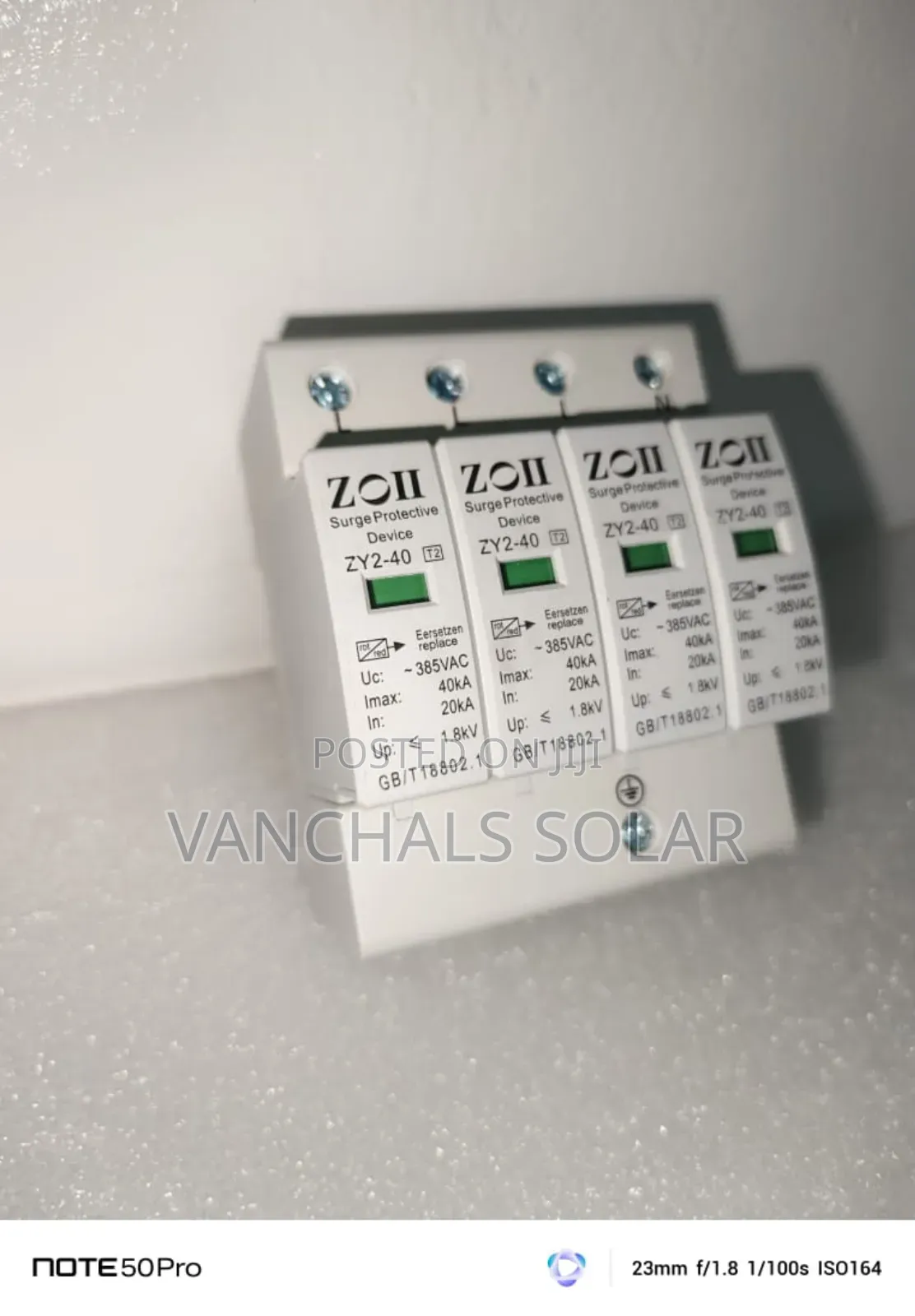 Spd Thunder Surge Arrestor Ac 4p