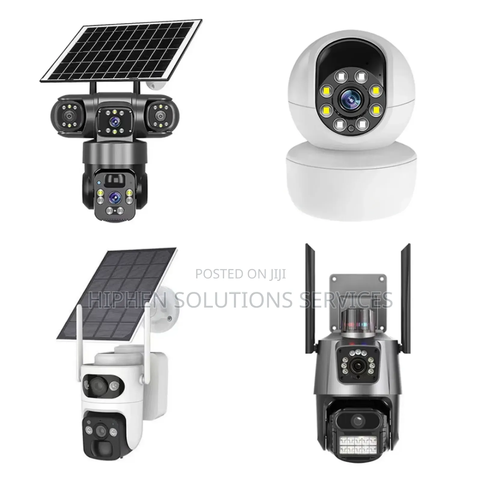 Dual Lens 4g Solar Camera Installer in Benin City