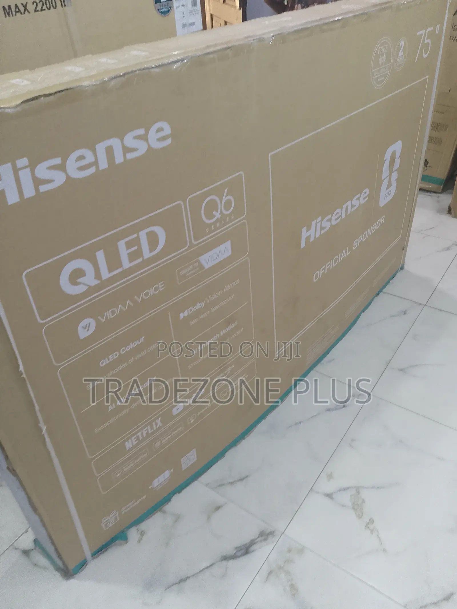 Hisense 75” Qled Smart Tv – Stunning Picture Quality