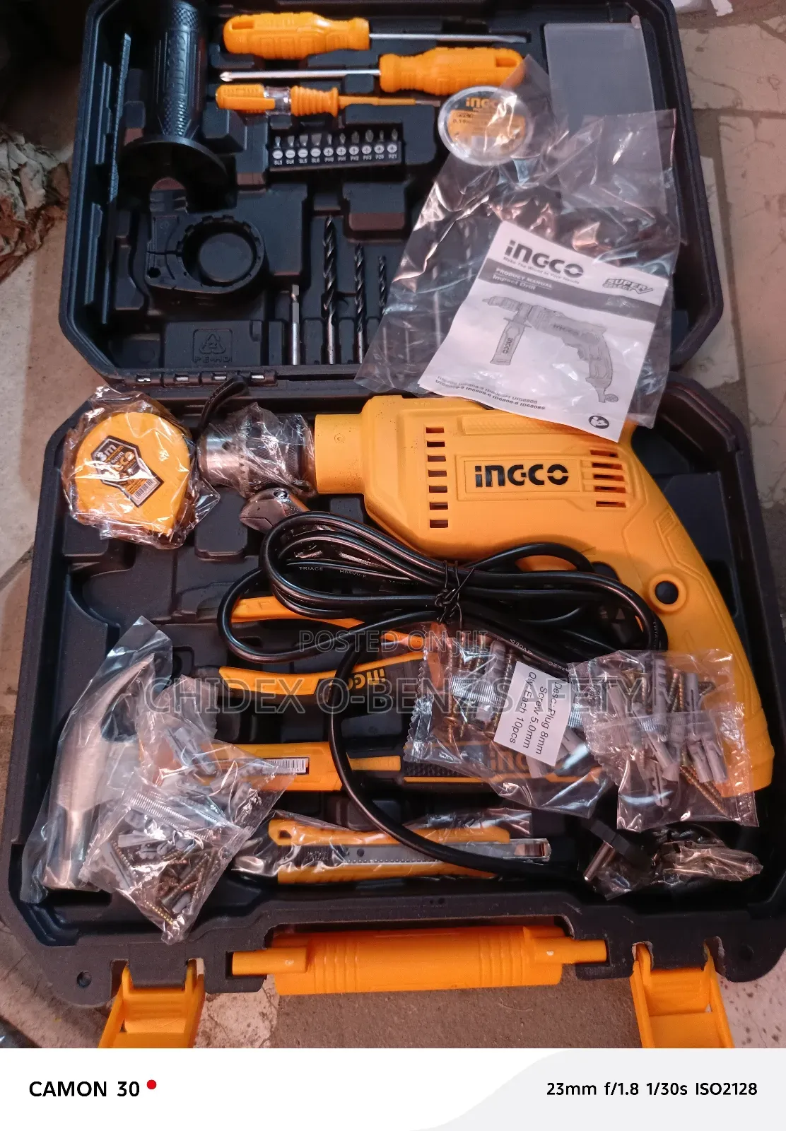 115pcs Electric Incgo Tools Set