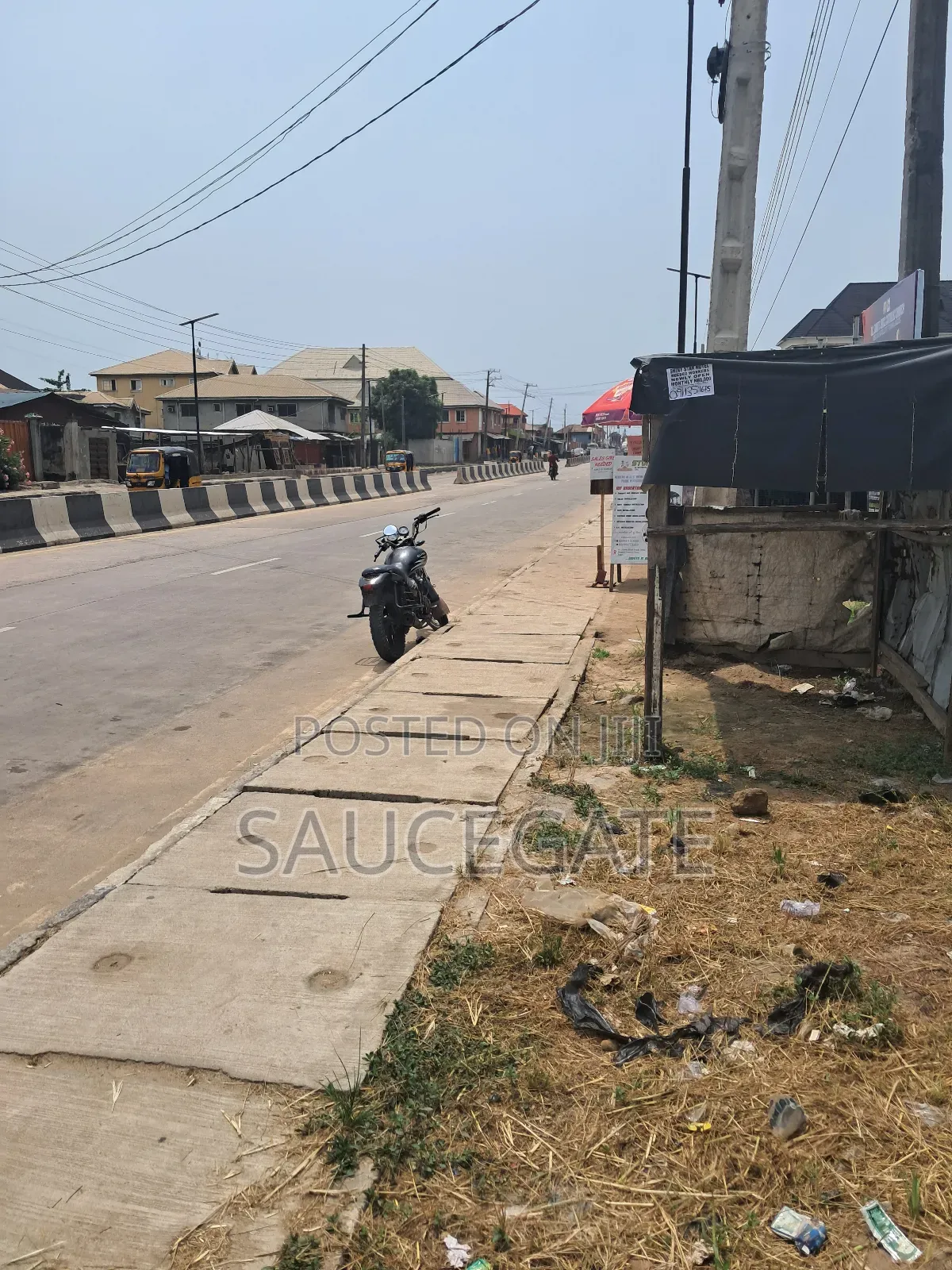 A Land for Sale on the Road Marwa Road Satellite Town