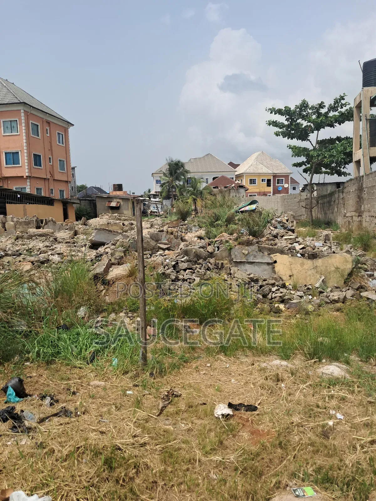 A Land for Sale on the Road Marwa Road Satellite Town