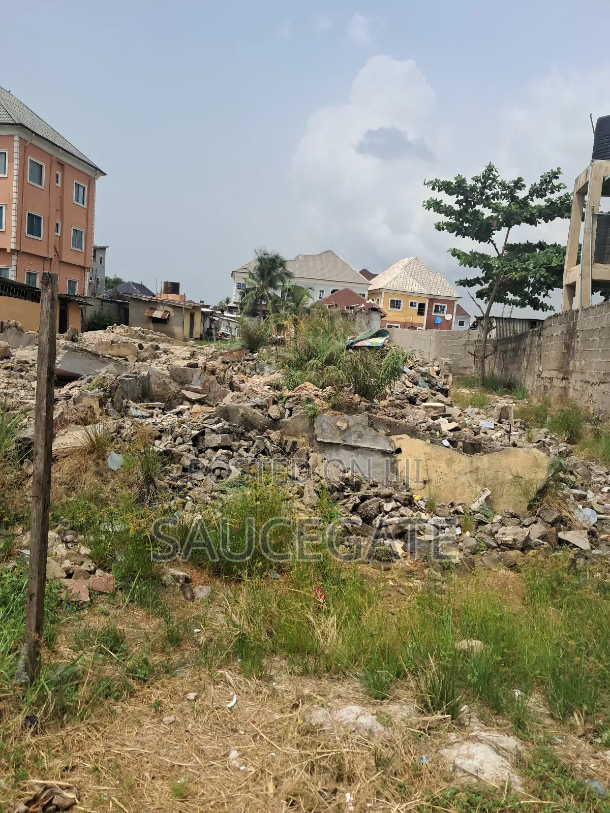 A Land for Sale on the Road Marwa Road Satellite Town