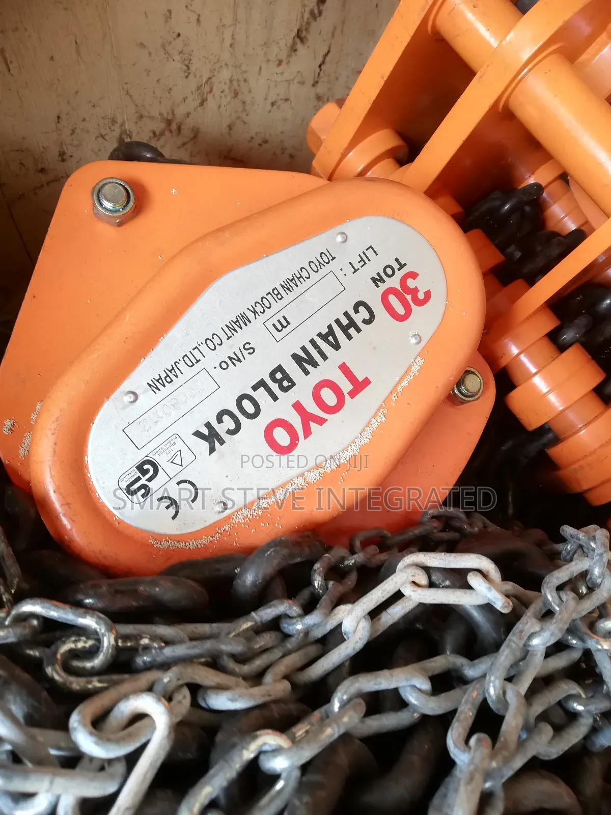 Toyo Chain Block, 30ton