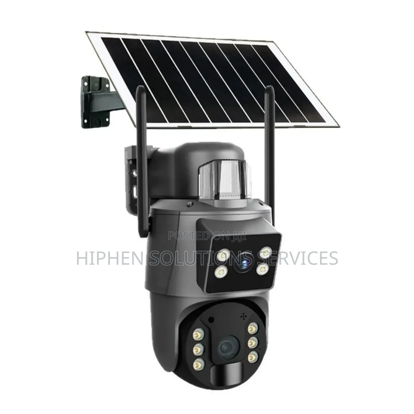 Dual Lens 4g Solar Camera for Construction Sites in Nigeria