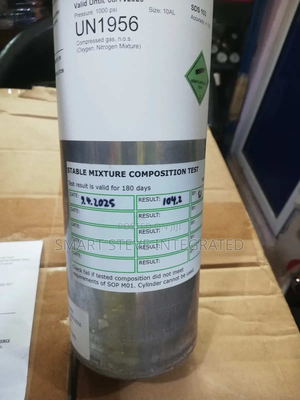 Aeromon Calibration Gas Cylinder
