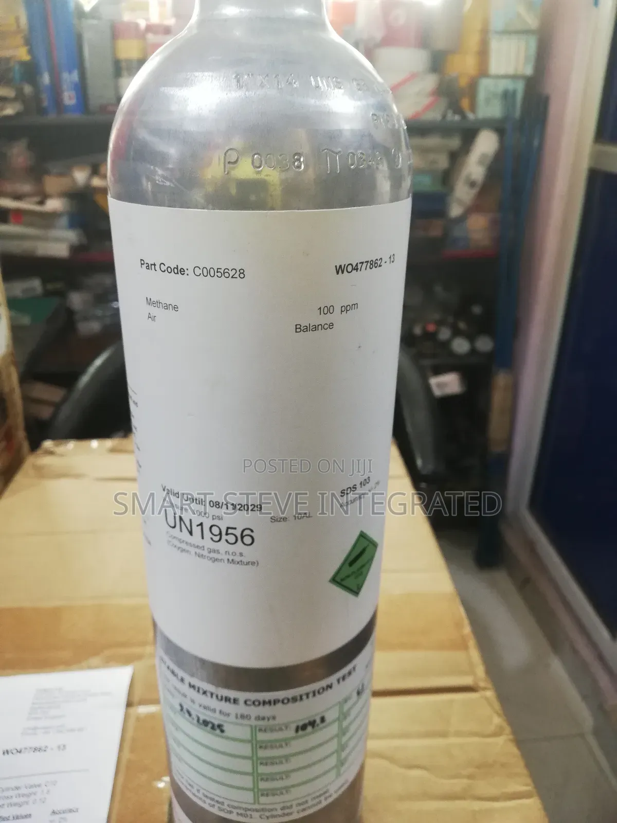 Aeromon Calibration Gas Cylinder
