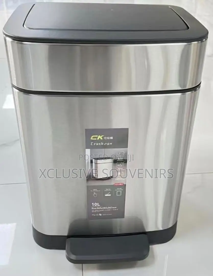 8liter Usb Sensor Bin With Foot Pedal (Also Avail In 3,8 And 14liter)