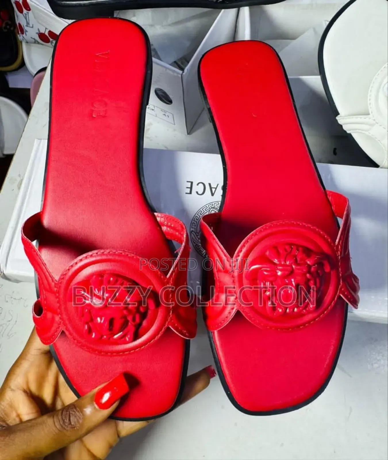 High Quality Versace Flat Slippers