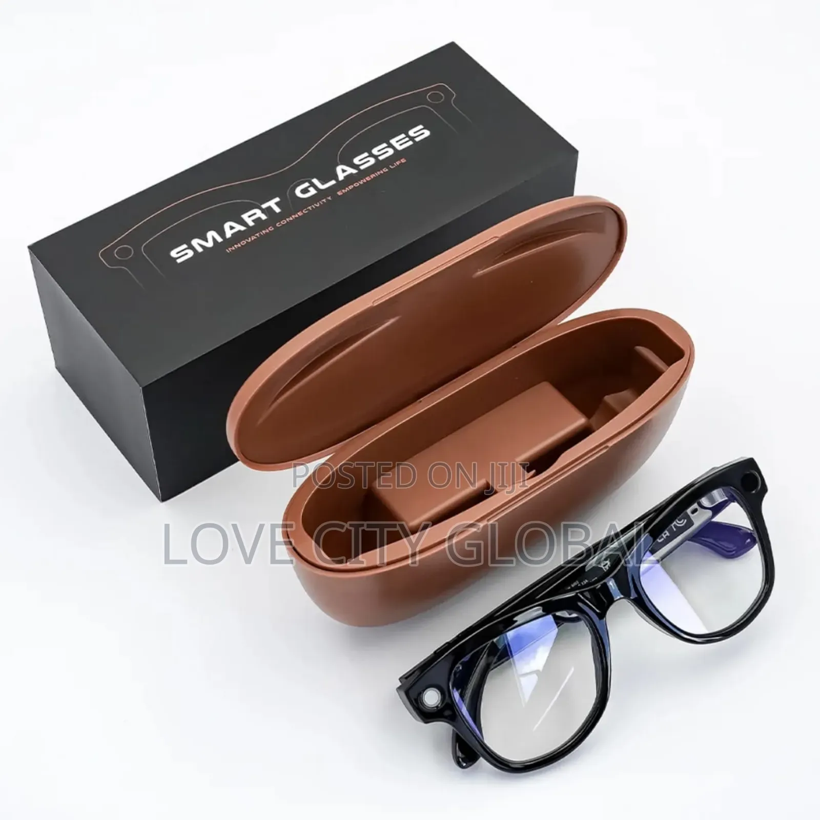 SNT Gs5 Max Smart Glass Wit Charging Case 2lens 20mp Hd Camera Bt Call