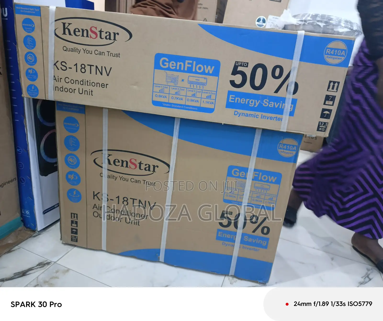 Durable 2hp Kenstar Air Conditioner Ks-18tnv