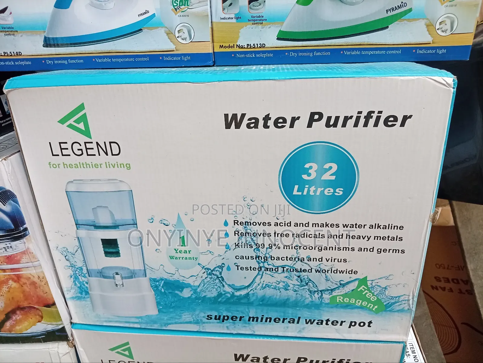Legend 32 Litre Super Mineral Water Pot - Alkaline Water Purifier