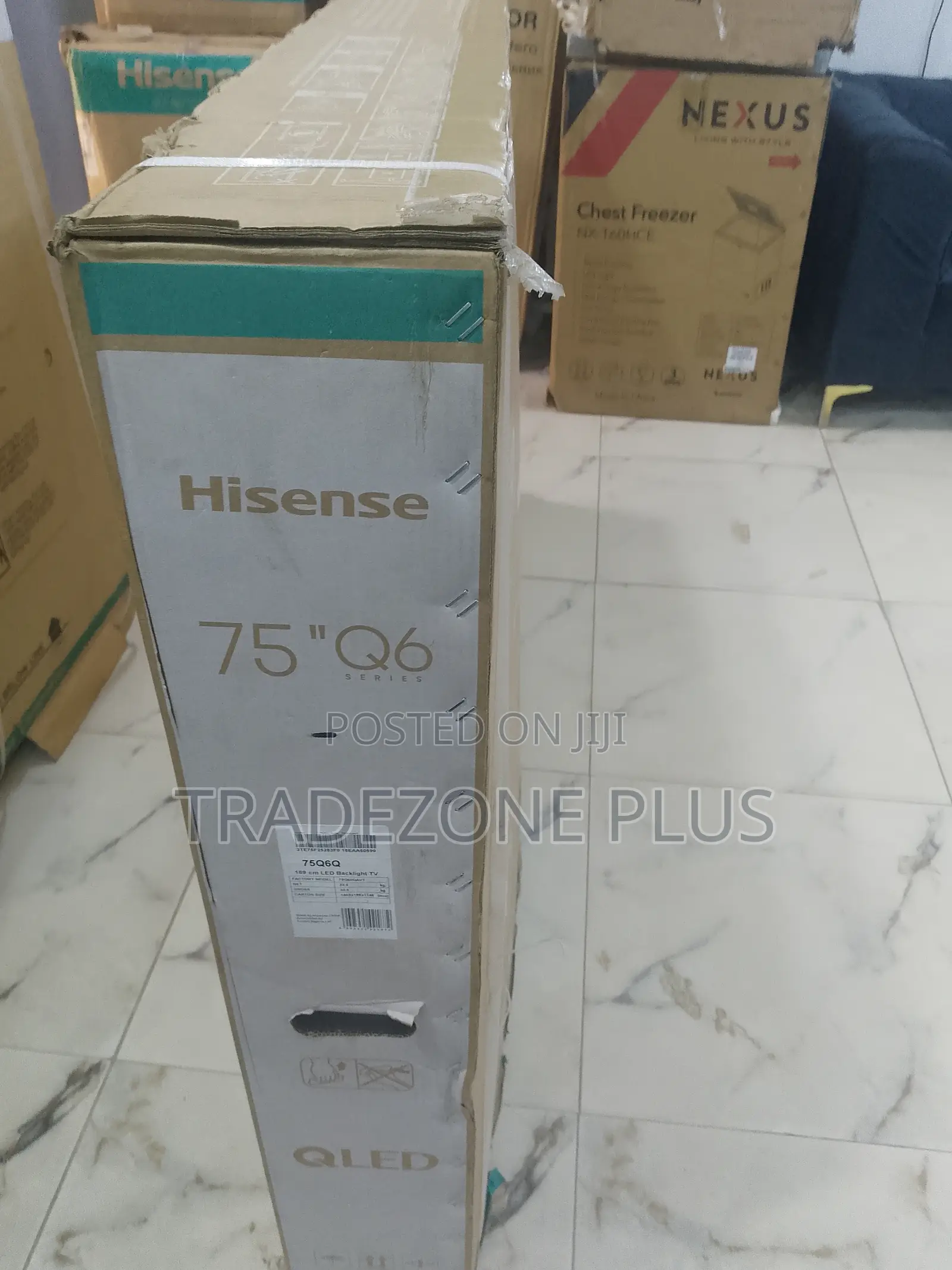 Hisense 75” Frameless Smart Tv – Modern Design