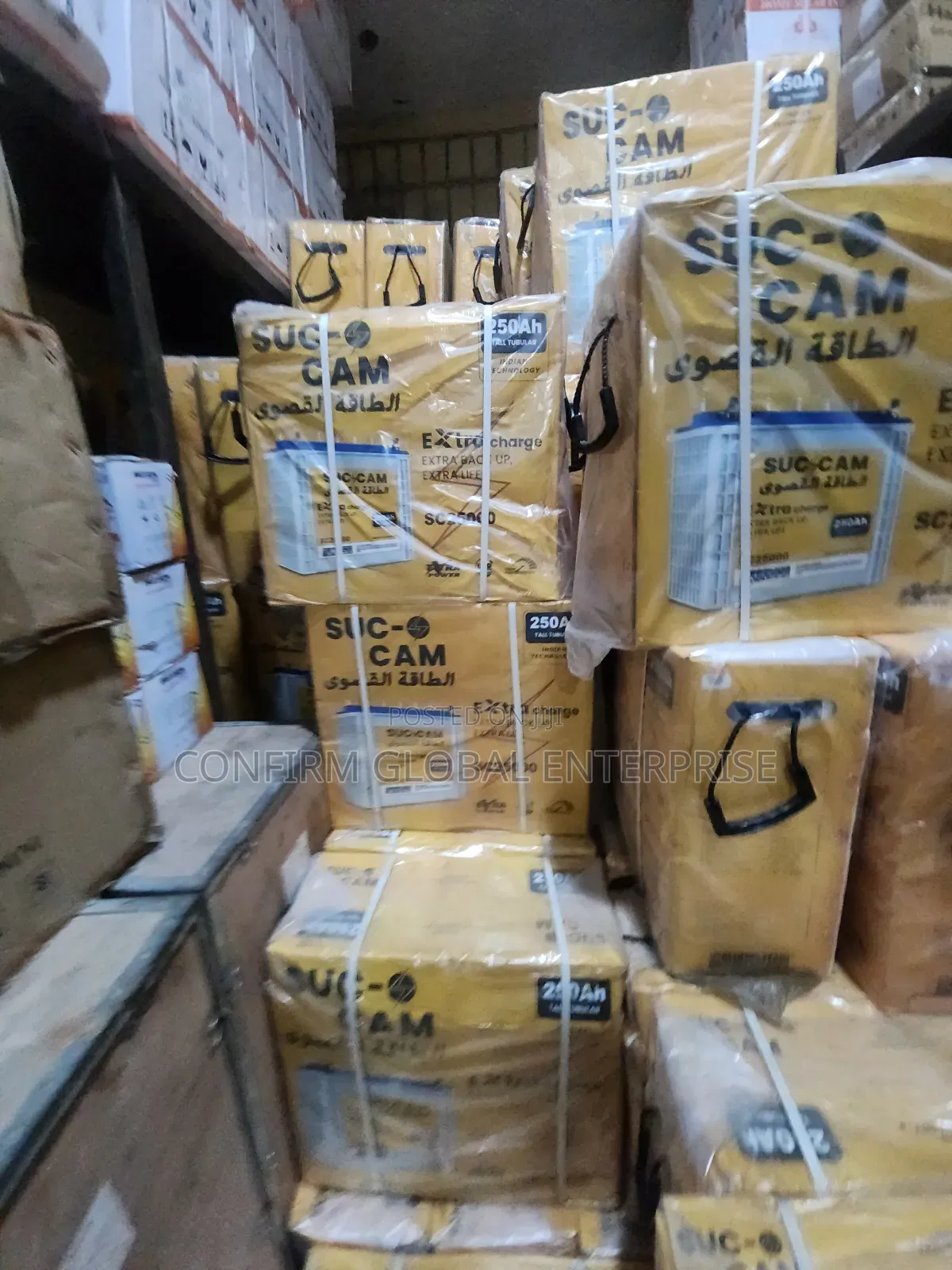 250ah Suc Cam Tubular Battery With Warranty