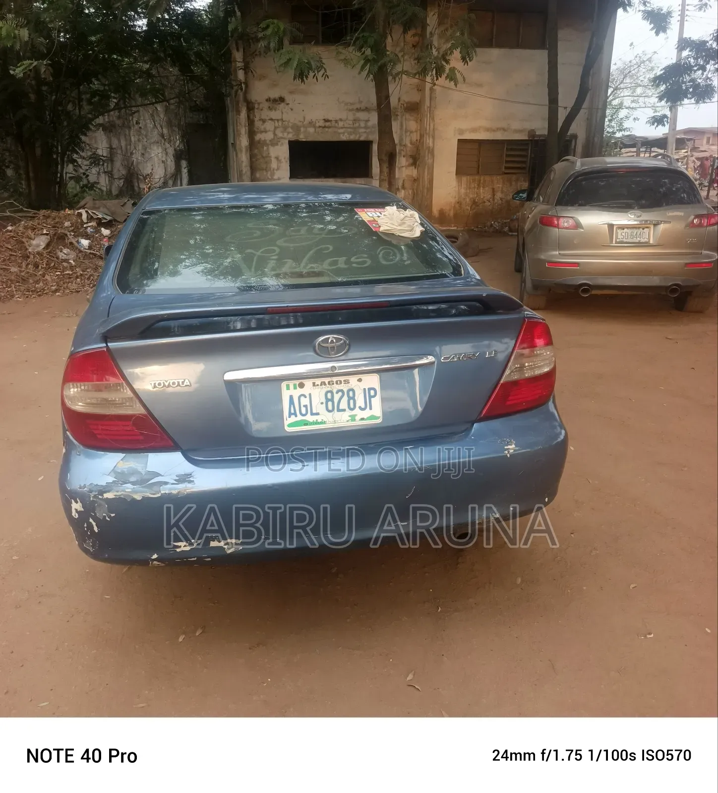 Toyota Camry 2004 Blue