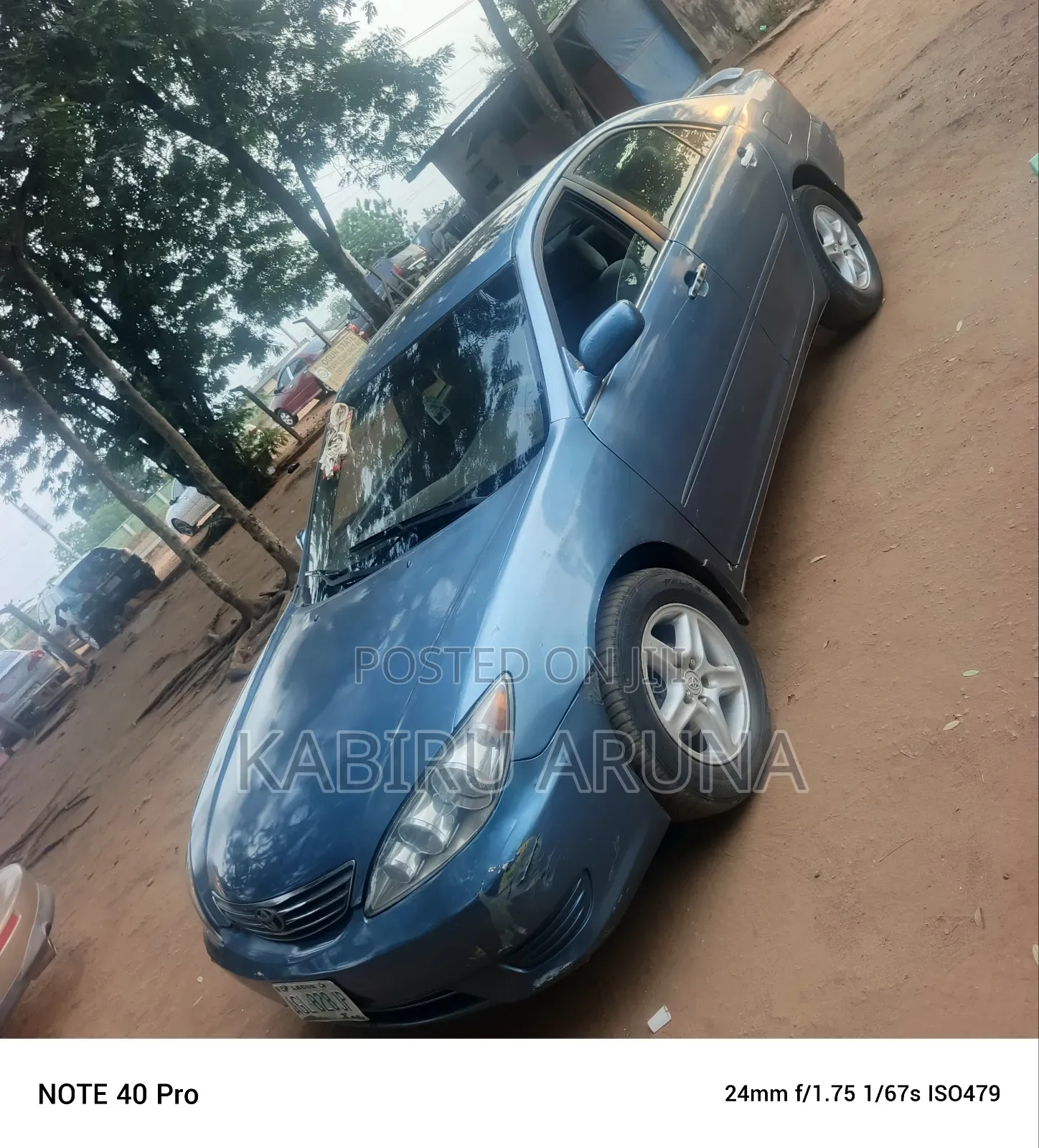 Toyota Camry 2004 Blue