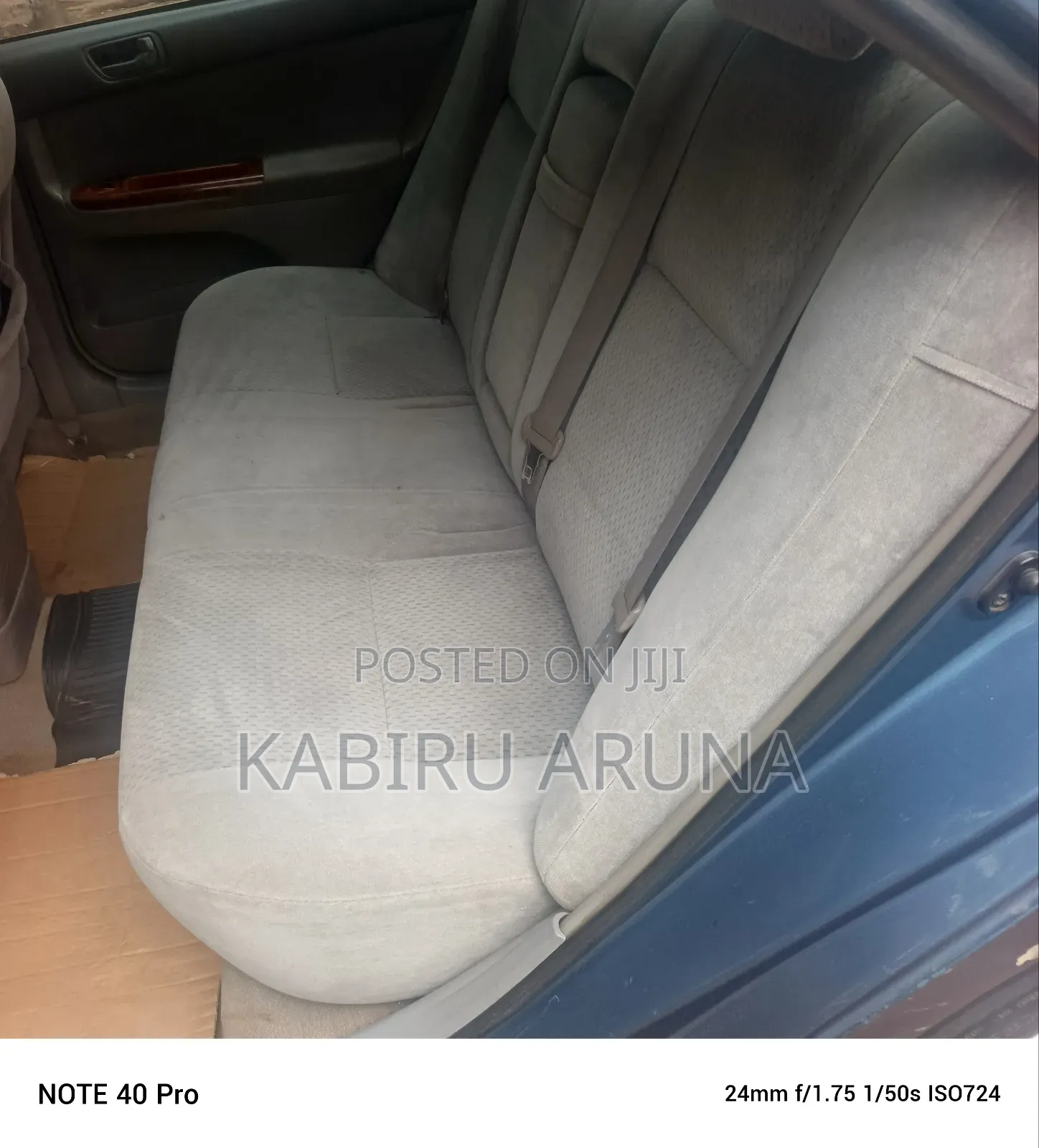 Toyota Camry 2004 Blue