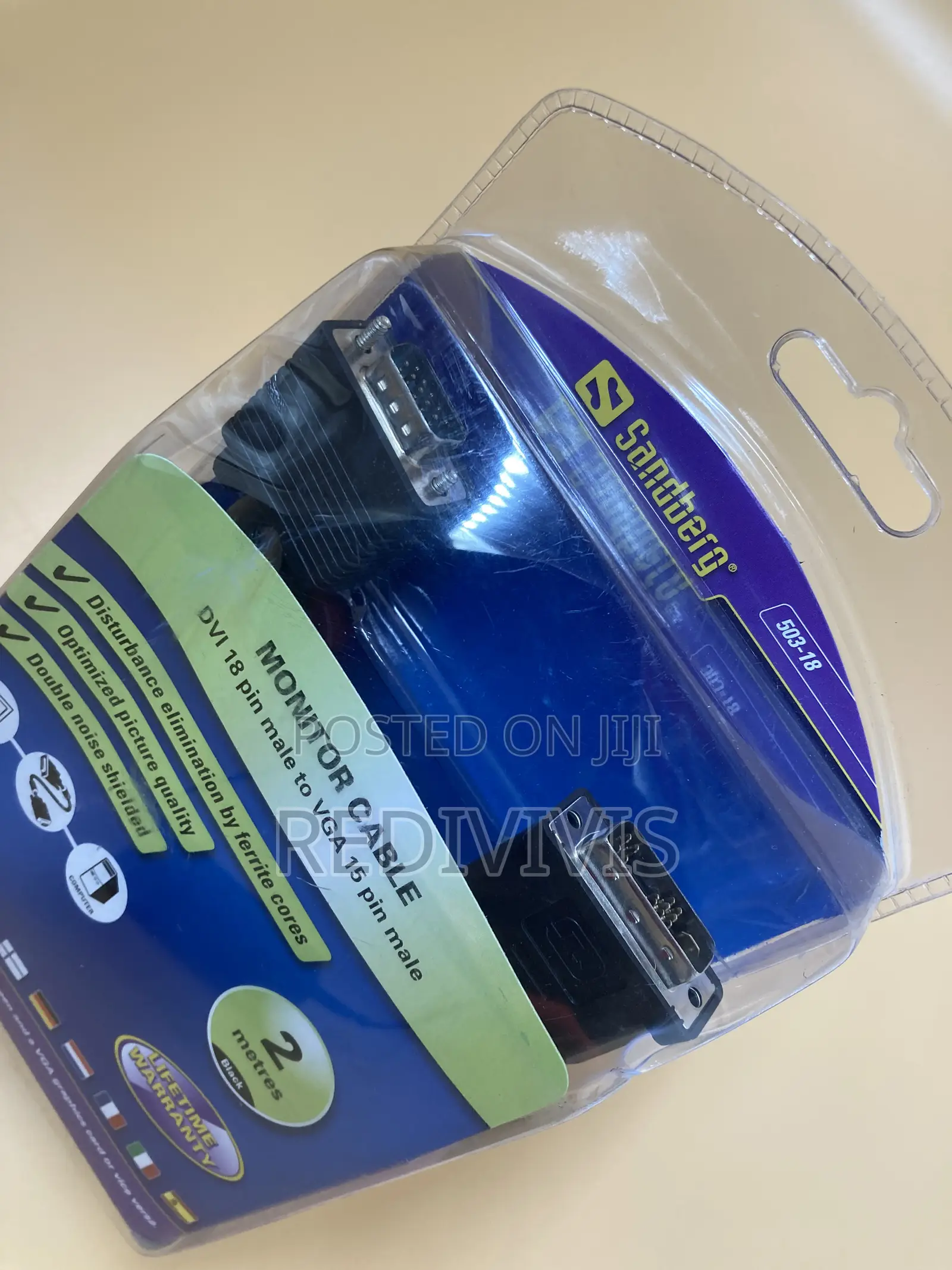 Sandberg Dvi To Vga Monitor Cable